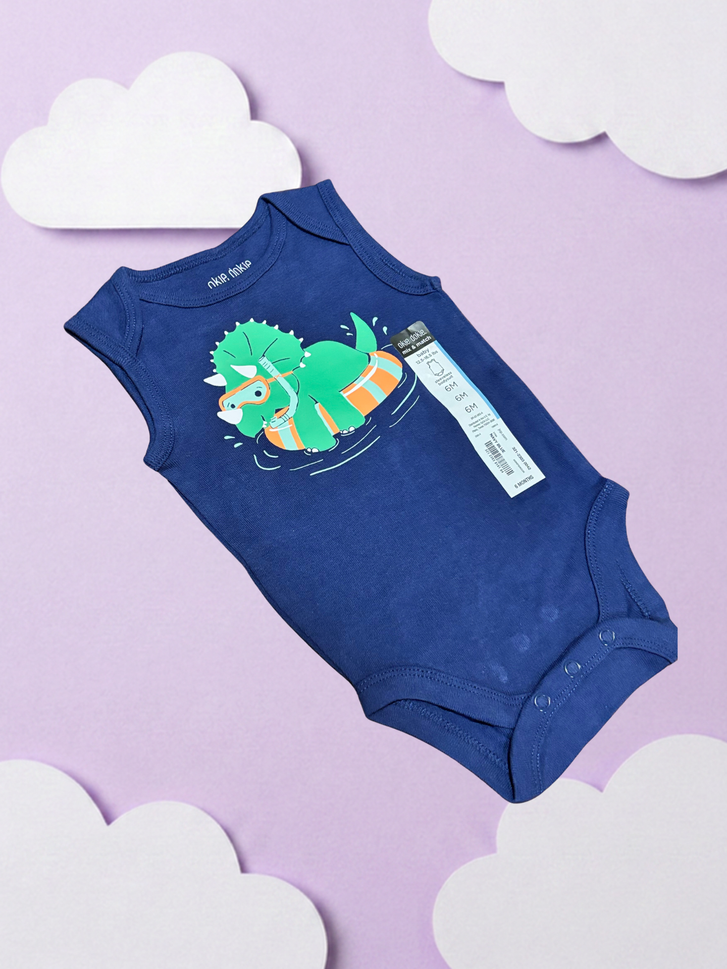 Pañaleros. Talla 6m