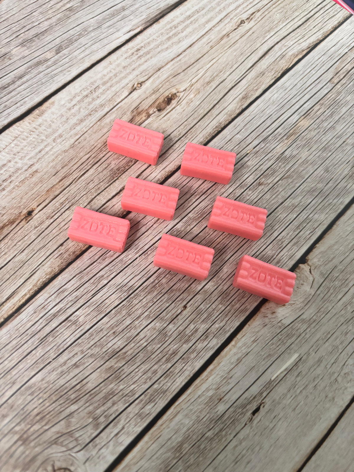 Fichas de loteria 3D. Jabón Zote 50 piezas